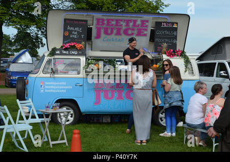 Cocktail de jus de scarabée à van Volksfling 2018 Banque D'Images