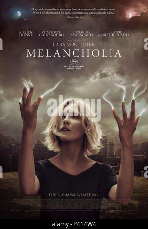 Titre original : MELANCHOLIA. Titre en anglais : MELANCHOLIA. Film Réalisateur : Lars Von Trier. Année : 2011. Credit : ZENTROPA ENTERTAINMENTS / Album Banque D'Images