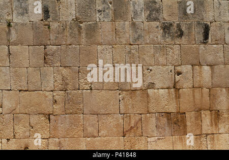 Un vieux mur de brique background Banque D'Images