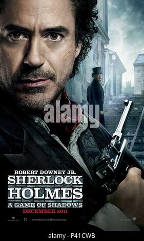 Titre original : SHERLOCK HOLMES : UN JEU D'OMBRES. Titre en anglais : SHERLOCK HOLMES : UN JEU D'OMBRES. Directeur de film : GUY RITCHIE. Année : 2011. Credit : WARNER BROS. Album de photos / Banque D'Images