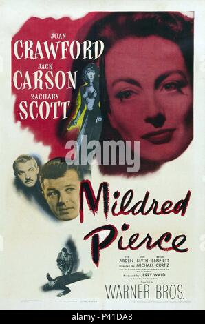 Titre original : Mildred Pierce. Titre en anglais : Mildred Pierce. Film Réalisateur : Michael Curtiz. Année : 1945. Credit : Warner Brothers / Album Banque D'Images