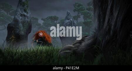 Titre original : Brave. Titre en anglais : Brave. Directeur de film : BRENDA CHAPMAN ; Mark Andrews. Année : 2012. Credit : Pixar Animation Studios/WALT DISNEY PICTURES / Album Banque D'Images