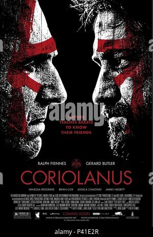 Titre original : CORIOLANUS. Titre en anglais : CORIOLANUS. Film Réalisateur : Ralph Fiennes. Année : 2011. Credit : LONELY DRAGON / Album Banque D'Images