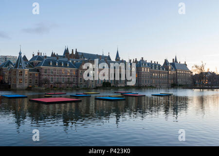 Binnenhof, La Haye, Pays-Bas Banque D'Images