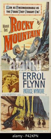 Titre original : ROCKY MOUNTAIN. Titre en anglais : ROCKY MOUNTAIN. Film Réalisateur : William KEIGHLEY. Année : 1950. Credit : Warner Brothers / Album Banque D'Images