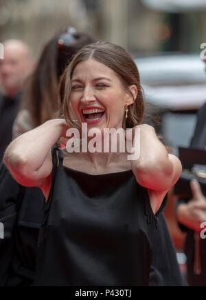 Edinburgh, Royaume-Uni. 20 juin 2018. L'Edinburgh International Film Festival Soirée d'ouverture Premiere dispose le film Puzzle. Réalisé par Marc Turtletaub il étoiles Kelly Macdonald et Shah Rukh Khan. Crédit photo : Kelly Macdonald : Riche de Dyson/Alamy Live News Banque D'Images