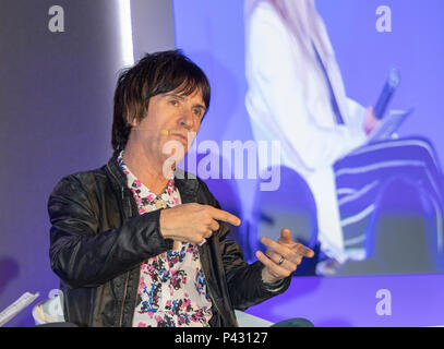 Cannes, France, 20 juin 2018, Johnny Marr, musicien, assister à la festival de Cannes Lions Festival International de créativité - Â© ifnm / Alamy Live News Banque D'Images