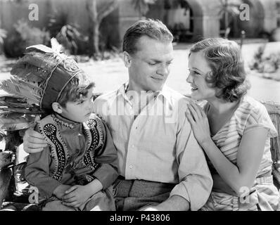 Titre original : ALL. Titre en anglais : ALL. Film Réalisateur : ROY DEL RUTH. Année : 1932. Stars : James Cagney ; Dickie Moore ; MARIAN NIXON. Credit :/WARNER BROS / Album VITAPHONE Banque D'Images