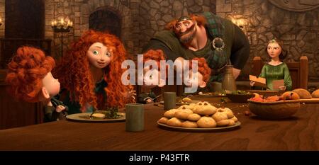 Titre original : Brave. Titre en anglais : Brave. Directeur de film : BRENDA CHAPMAN ; Mark Andrews. Année : 2012. Credit : Pixar Animation Studios/WALT DISNEY PICTURES / Album Banque D'Images