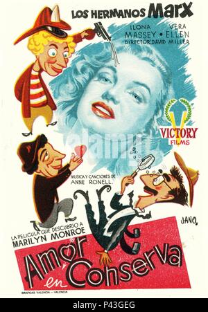 Titre original : l'amour heureux. Titre en anglais : l'amour heureux. Directeur du film : DAVID MILLER. Année : 1949. Credit : United Artists / Album Banque D'Images