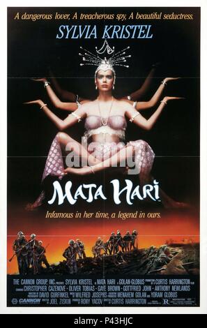 Titre original : Mata Hari. Titre en anglais : Mata Hari. Directeur de film : CURTIS HARRINGTON. Année : 1985. Credit : CANNON FILMS / Album Banque D'Images
