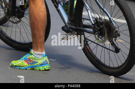 Ciclofaixa do Parque da Jaqueira em Recife Recife/PE, Brasil 12/10/2013. Foto : Carlos Ezequiel Vannoni / Fotoarena Banque D'Images