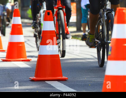 Ciclofaixa do Parque da Jaqueira em Recife Recife/PE, Brasil 12/10/2013. Foto : Carlos Ezequiel Vannoni / Fotoarena Banque D'Images