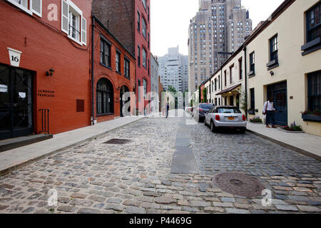 Washington Mews, Manhattan, New York, NY, USA Banque D'Images