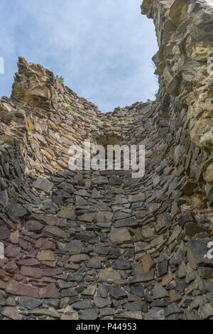 Ruines du château de saris près de Presov en Slovaquie Banque D'Images