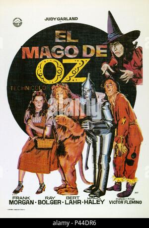 Titre original : The Wizard Of Oz. Titre en anglais : The Wizard Of Oz. Directeur de film : VICTOR FLEMING. Année : 1939. Credit : M.G.M / Album Banque D'Images