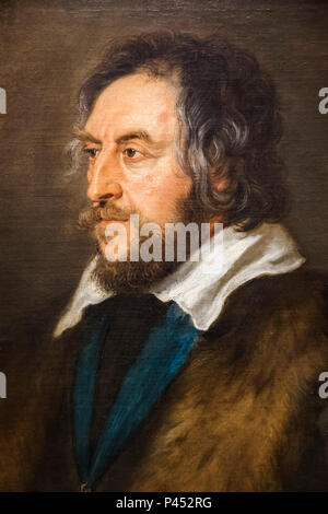 Portrait de Thomas Howard, deuxième Comte d'Arundel de Peter Paul Rubens daté 1629 Banque D'Images