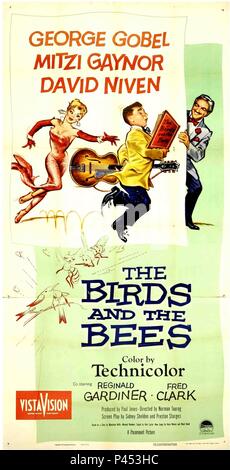 Film Original Titre : LES OISEAUX ET LES ABEILLES. Titre en anglais : LES OISEAUX ET LES ABEILLES. Directeur : NORMAN TAUROG Film. Année : 1956. Credit : PARAMOUNT PICTURES / Album Banque D'Images