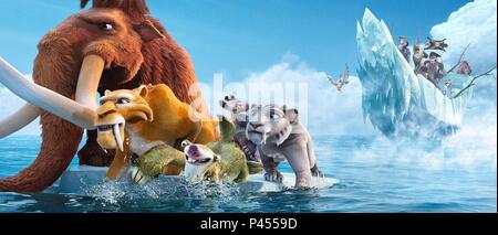 Titre original : ICE AGE : continental drift. Titre en anglais : ICE AGE : continental drift. Directeur de film : STEVE MARTINO, MIKE THURMEIER. Année : 2012. Crédit : 20TH CENTURY FOX / Album Banque D'Images