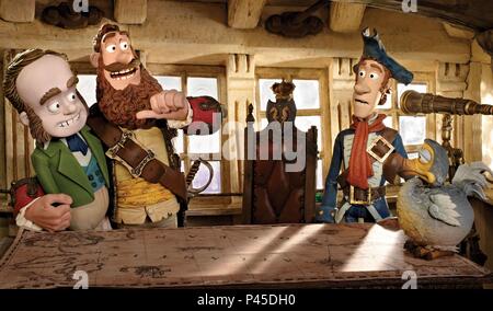 Titre original : LES PIRATES ! BAND OF MISFITS. Titre en anglais : LES PIRATES ! BAND OF MISFITS. Directeur de film : PETER LORD, JEFF NEWITT. Année : 2012. Credit : Sony Pictures Animation / Album Banque D'Images