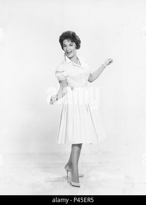 Année : 1960. Stars : Connie Francis. Banque D'Images