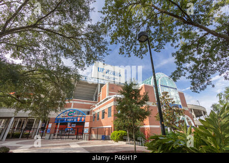 Université de Floride le 12 septembre 2016 à Gainesville, Floride. Banque D'Images