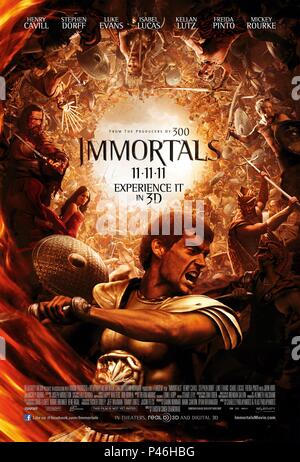 Titre original : IMMORTALS. Titre en anglais : immortels. Film Réalisateur : TARSEM SINGH. Année : 2011. Credit : UNIVERSAL PICTURES / Album Banque D'Images