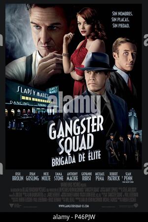 Titre original : GANGSTER SQUAD. Titre en anglais : GANGSTER SQUAD. Film Directeur : RICHARD FLEISCHER. Année : 2013. Credit : VILLAGE ROADSHOW / Album Banque D'Images