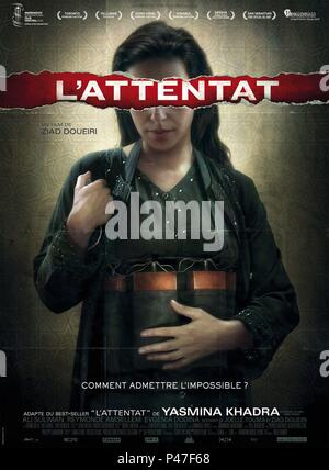 Film Original Titre : L' attentat. Titre en anglais : Attaque, L. Directeur de film : Ziad Doueiri. Année : 2012. Crédit : 3B PRODUCTIONS / Album Banque D'Images