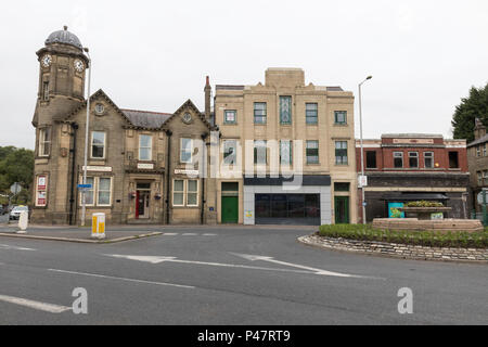 Bacup une ville dans le Lancashire, Angleterre, RU Banque D'Images