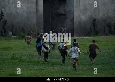 Titre original : The Maze Runner. Titre en anglais : THE MAZE RUNNER. Directeur de film : WES BALL. Année : 2014. Crédit : 20TH CENTURY FOX / Album Banque D'Images