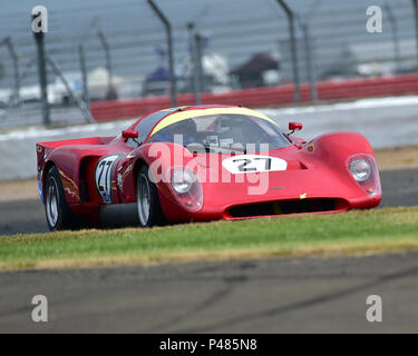 John Sheldon, Chevron B16, pré 80 Endurance Challenge, HSCC, Silverstone International Trophy course historique réunion, juin 2018, voitures, course classique C Banque D'Images