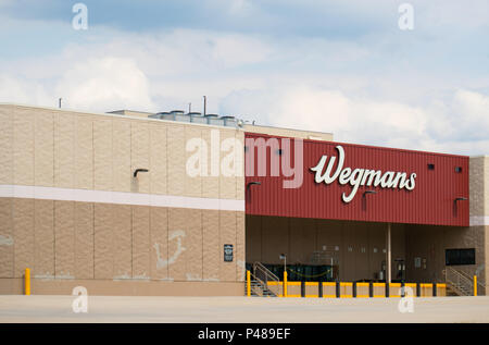 Philadelphie, Pennsylvanie 9 Juin 2018 : Wegmans Épicerie. Wegmans est une chaîne de supermarchés régionale basée à Rochester, New York. Banque D'Images