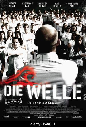 Titre original : DIE WELLE. Titre en anglais : L'onde. Directeur : Dennis Gansel Film. Année : 2008. Credit : RAT PACK FILMPRODUKTION Gmbh/CONSTANTIN FILM PRODUKTION / Album Banque D'Images