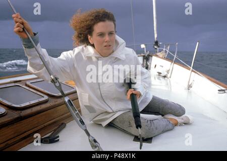 Titre original : Calme plat. Titre en anglais : Calme plat. Film Réalisateur : Phillip Noyce. Année : 1989. Stars : Nicole Kidman. Credit : Warner Brothers / Album Banque D'Images