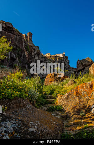 Italie Sardaigne Anglona Castelsardo,Cathédrale de Saint Antoine l'Abbé, Banque D'Images