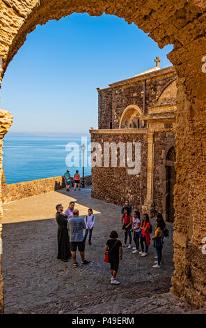 Italie Sardaigne Anglona Castelsardo,Cathédrale de Saint Antoine l'Abbé, Banque D'Images