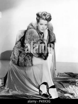 Stars : JANIS PAIGE. Banque D'Images