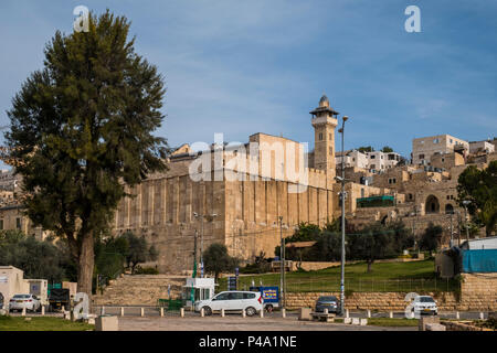 Tombeau des Patriarches, à Hébron, en Cisjordanie, en Palestine Banque D'Images