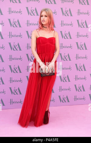 Londres, Royaume-Uni. 20 Juin, 2018. Lady Mary Charteris au Victoria and Albert Museum Summer Party le mercredi 20 juin 2018 tenue au V & A Museum , , Londres. Sur la photo : Mary Charteris. Photo par Julie Edwards. Credit : Julie Edwards/Alamy Live News Banque D'Images