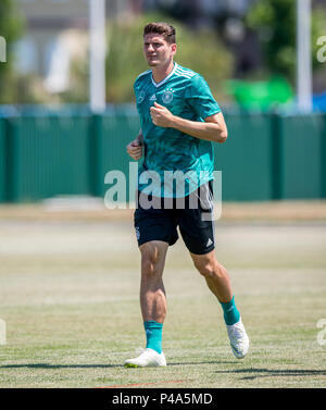 Mario Gomez à la ges/réchauffement de la Coupe du Monde 2018 Football/Russie : Sotchi, 21.06.2018 Formation DFB/GES/soccer/football Worldcup 2018 Russie : DFB Pratique, Sochi, 21 juin 2018 | dans le monde entier Banque D'Images