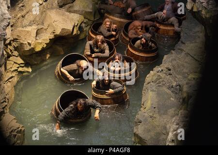 Titre du film original, le Hobbit : la désolation de SMAUG :. Titre en anglais : Le Hobbit, la désolation de SMAUG :. Directeur de film : PETER JACKSON. Année : 2013. Credit : Metro Goldwyn Mayer / Album Banque D'Images