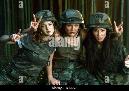 Titre original : Charlie's Angels. Titre en anglais : Charlie's Angels. Directeur de film : MCG. Année : 2000. Stars : Cameron Diaz, Drew Barrymore, Lucy Liu. Credit : Columbia Pictures / Album Banque D'Images