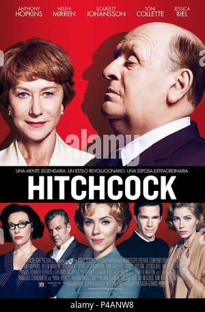 Titre original : Hitchcock. Titre en anglais : Hitchcock. Directeur : SACHA GERVASI Film. Année : 2012. Credit : Fox Searchlight Pictures / Album Banque D'Images