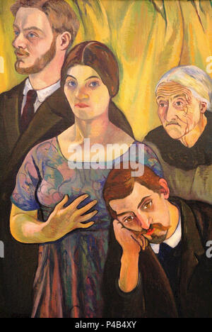 Suzanne Valadon - Portrait de Famille Banque D'Images