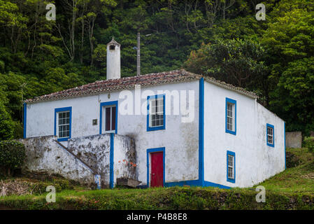 Le Portugal, Açores, l'île de Santa Maria, Santa Barbara, ferme Banque D'Images