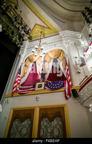 États-unis, District de Columbia, Washington, Ford's Theater, lieu de l'assassinat du président Abraham Lincoln, théâtre fort présidentiel Banque D'Images