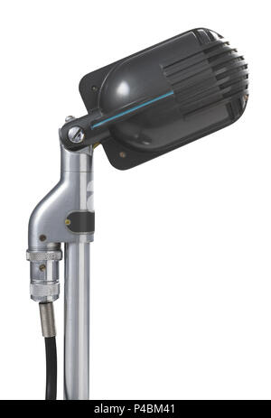 Microphone Shure 708 vintage Banque D'Images
