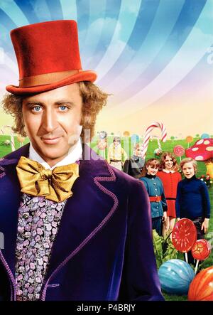 Titre original : WILLY WONKA ET L'usine de chocolat. Titre en anglais : WILLY WONKA ET L'usine de chocolat. Directeur de film : Mel STUART. Année : 1971. Stars : Gene Wilder. Credit : PARAMOUNT PICTURES / Album Banque D'Images