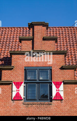 USA, Ohio, Lewes, Musée Zwaanendael, bâtiment de style hollandais construit en 1931, extérieur Banque D'Images